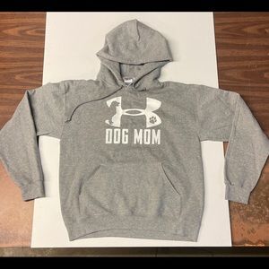 Dog Mom Under Armour Style Sweatshirt Women’s Med
